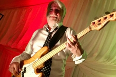 Ian on bass @ Private function